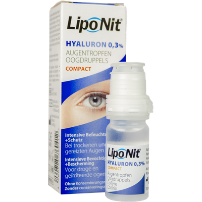  Lipo Nit Compact Augentropfen 0,3% Hyaluron Einzelflasche Ansicht 4