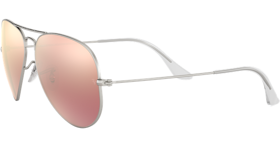 Ray Ban Aviator Flash Lenses RB3025 019 Z2 Silber