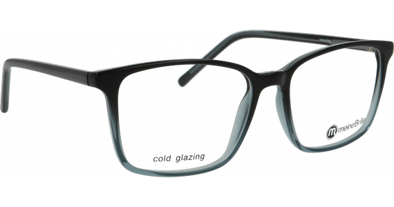 meineBrille 04-30020-01 Schwarz / Blau glänzend - Ansicht 5