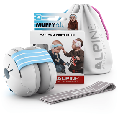  Alpine Muffy Kapselgehörschutz für Babys (blau) Ansicht 2