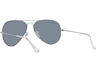 Ray-Ban Aviator Classic RB3025 003/02 Silber/Blau 58 - MEDIUM - Ansicht 5