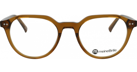 meineBrille 04-30030-02, Braun transparent - Ansicht 2