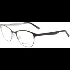 meineBrille 04-87010-01, Schwarz/Weiß Matt links
