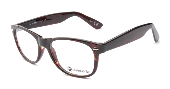 meineBrille 04-69150-01, Dunkel Havanna links - Ansicht 5