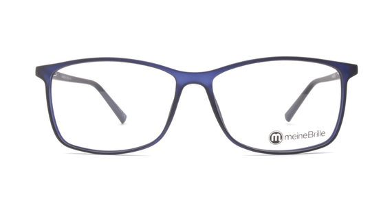 meineBrille 04-69020-01, Blau Matt front - Ansicht 3