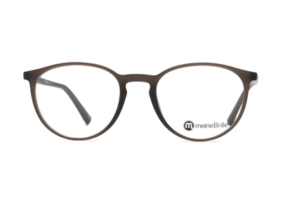 meineBrille 04-79010-02, Erdbraun Matt front - Ansicht 2