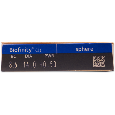 Monatslinsen Sphärisch Biofinity 3er Ansicht 3