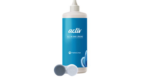 meineLinse activ All-in-One-Lösung Einzelflasche - Ansicht 3