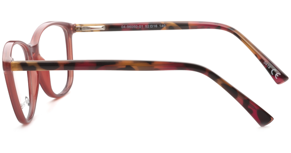 meineBrille 04-96050-01, Weinrot/Rot Havanna - Ansicht 5