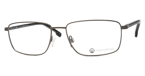 meineBrille 04-12050-01, Gun/Schwarz Schräg links - Ansicht 2