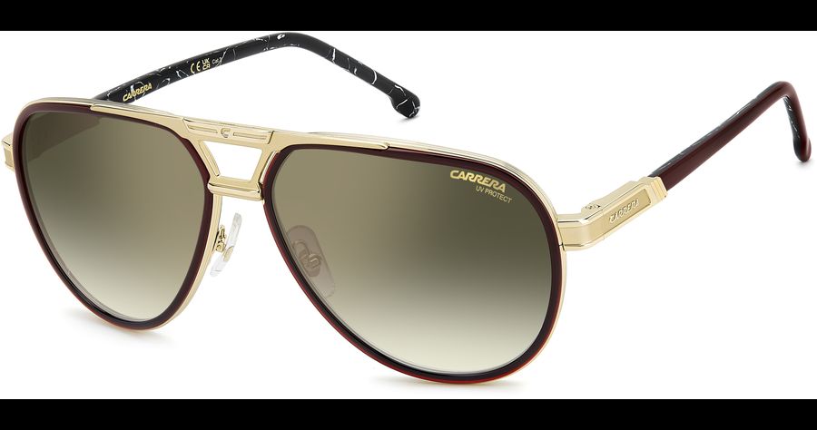 Carrera Sonnenbrille Herren Carrera CARRERA 1076/S 61 BLACK RED Ansicht 1