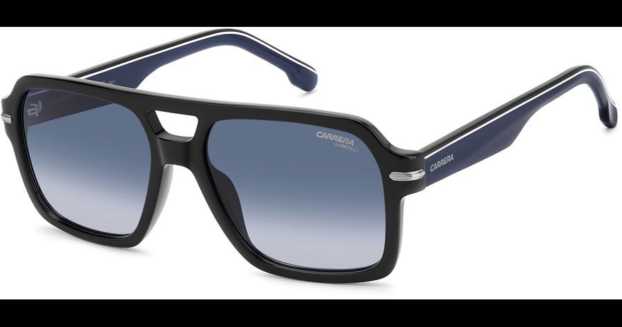 Carrera Sonnenbrille Herren Carrera CARRERA 377/S 56 Schwarz Ansicht 1
