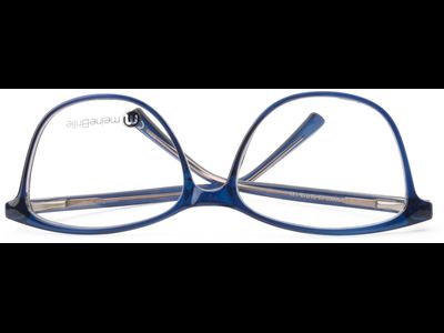 meineBrille 04-96050-02, Dunkel Blau/Blau Havanna umgedreht