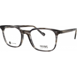 FRAIMS Brille Herren FRAIMS NATURE 03-31090-02 Ashley Rauchgrau glänzend 