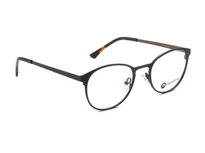 meineBrille 04-79000-02, Schwarz/Nougat Matt rechts - Ansicht 4