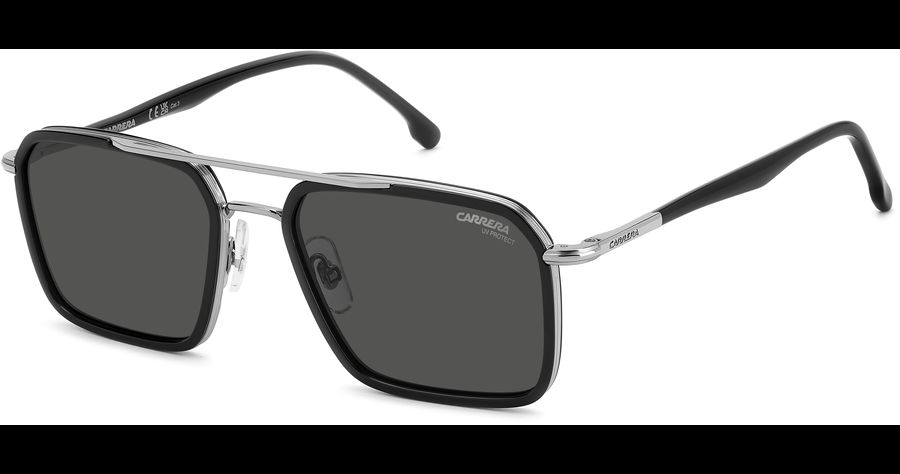 Carrera Sonnenbrille Herren Carrera CARRERA 362/S 55 Schwarz Ansicht 1