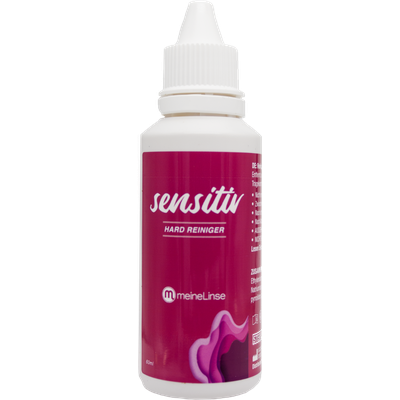  meineLinse sensitiv hard Reiniger Einzelflasche Ansicht 2