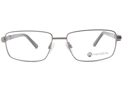 meineBrille 04-69070-02, Dunkel Gun/Schwarz front - Ansicht 2