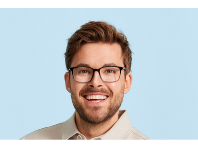 meineBrille Brille Unisex meineBrille 04-30020-01 Schwarz / Blau glänzend Ansicht 5