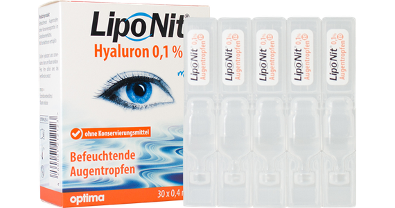 LipoNit Augentropfen 0,1% Hyaluron Ampullen - Ansicht 3