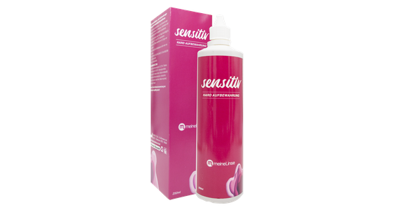 meineLinse sensitiv hard Aufbewahrung Einzelflasche - Ansicht 2