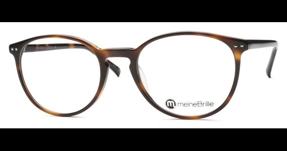 meineBrille 04-12020-01, Havanna Schräg links - Ansicht 2