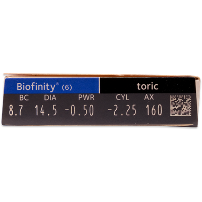  Biofinity toric 6er Ansicht 3