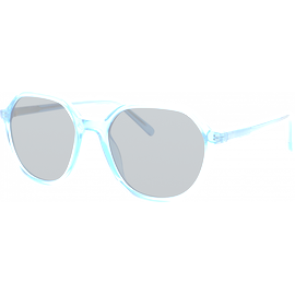 SunRay Sonnenbrille Unisex SunRay 06-47130-02, Blau transparent glänzend 