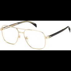 David Beckham Brille Herren David Beckham DB 7103 57 GOLD BLACK