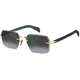 David Beckham DB 7109/S 56 GOLD GREEN