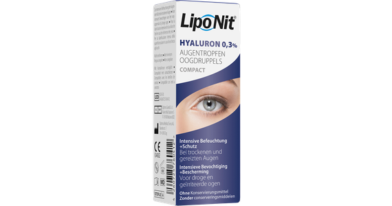LipoNit Compact Augentropfen 0,3% Hyaluron Einzelflasche - Ansicht 4