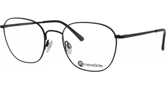 meineBrille 04-20180-01 Schwarz glänzend Schräg links - Ansicht 2