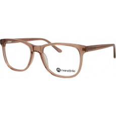 meineBrille Brille Unisex meineBrille 04-40170-04, Nude Transparent glänzend