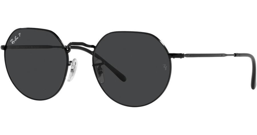 Ray-Ban Sonnenbrille Unisex Ray-Ban Jack RB3565 002/48 Schwarz Ansicht 1