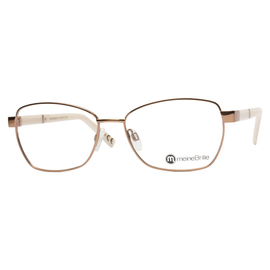 meineBrille 04-06020-01, Kupfergold/Alabaster Links