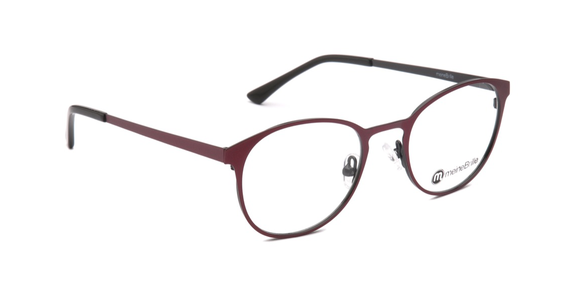 meineBrille 04-79000-01, Rot/Schwarz Matt rechts - Ansicht 4