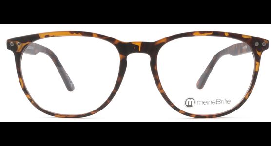 meineBrille 04-96040-02, Dunkel Havanna Matt front - Ansicht 3