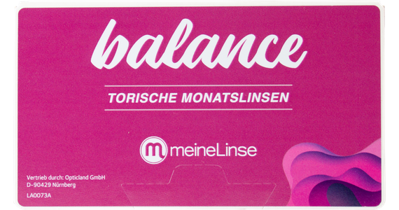 meineLinse balance torische Monatslinsen 3er - Ansicht 2