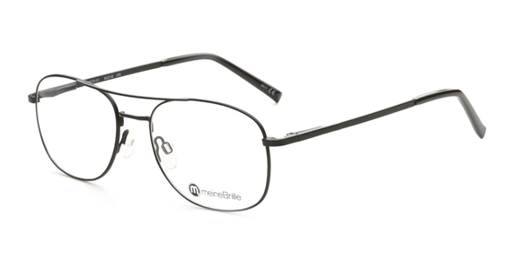 meineBrille 04-79070-01, Schwarz Matt - Ansicht 3