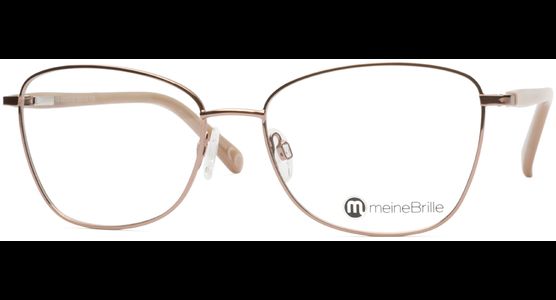 meineBrille 04-06030-03, Kupfergold/Perlgrau Links - Ansicht 2