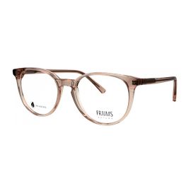 FRAIMS Brille Unisex FRAIMS NATURE 03-23010-02 Daisy, Beige transparent glänzend