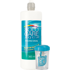 All in One Lösung Solocare Aqua Einzelflasche