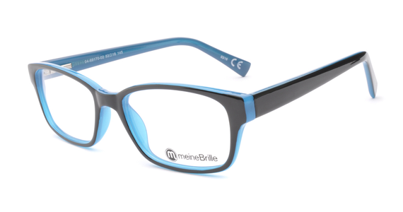 meineBrille 04-69170-02, Schwarz/Blau