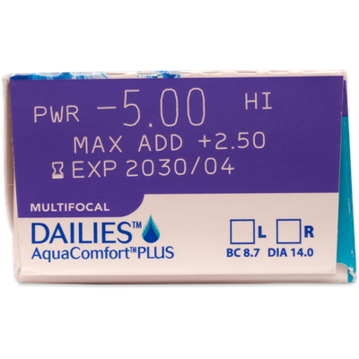 Tageslinsen Multifokal Dailies AquaComfort Plus multifocal 30er Ansicht 3