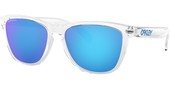 Oakley Frogskins Crystal Clear / Prizm Sapphire OO9013 D0 55 - Ansicht 4