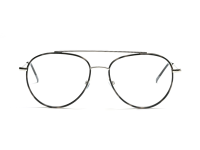 FRAIMS Brille Herren FRAIMS 03-97200-01 Freddy, Schwarz Matt/Silber Ansicht 2