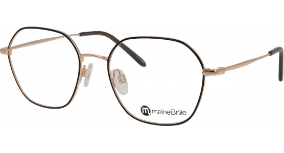 meineBrille 04-30000-01 Schwarz/ Kupfergold - Ansicht 2