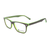 meineBrille 04-69000-02, Schwarz/Grün Matt links