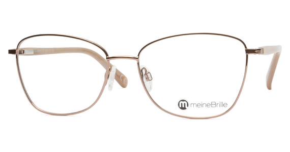meineBrille 04-06030-03, Kupfergold/Perlgrau Links - Ansicht 2