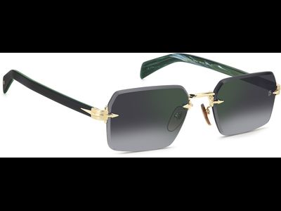 David Beckham Sonnenbrille Herren David Beckham DB 7109/S 56 GOLD GREEN Ansicht 4